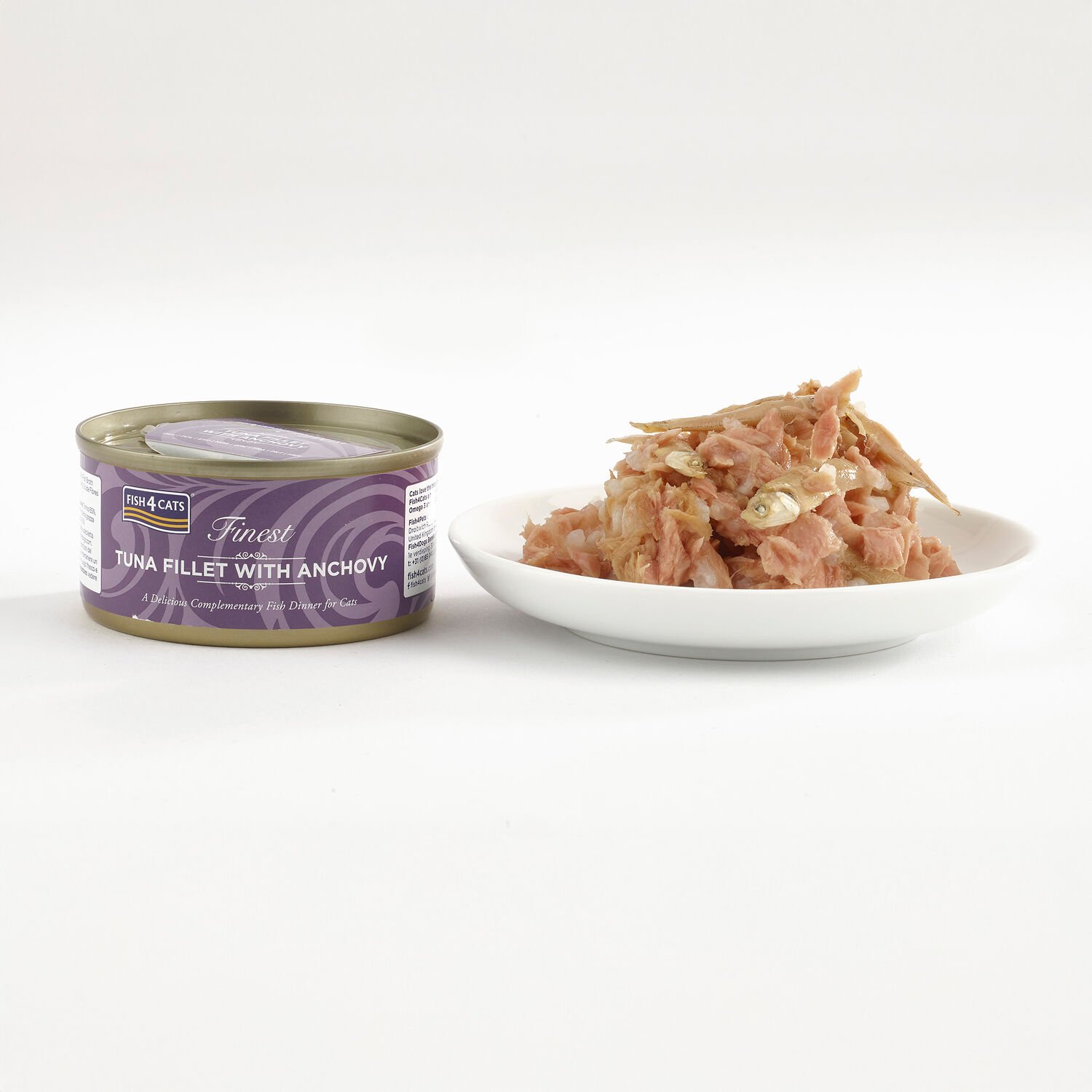 Fish4Cats Lata Filete Atún con Anchoas para gatos thumbnail