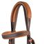 Cabezada inglesa doma con doble rienda Biothane | Marr&oacute;n y avellana | Equipamiento para el caballo | Producto de Guarnicioner&iacute;a | Tradici&oacute;n artesana | Color Marr&oacute;n | Los Nietos, , large indicador imagen numero 2