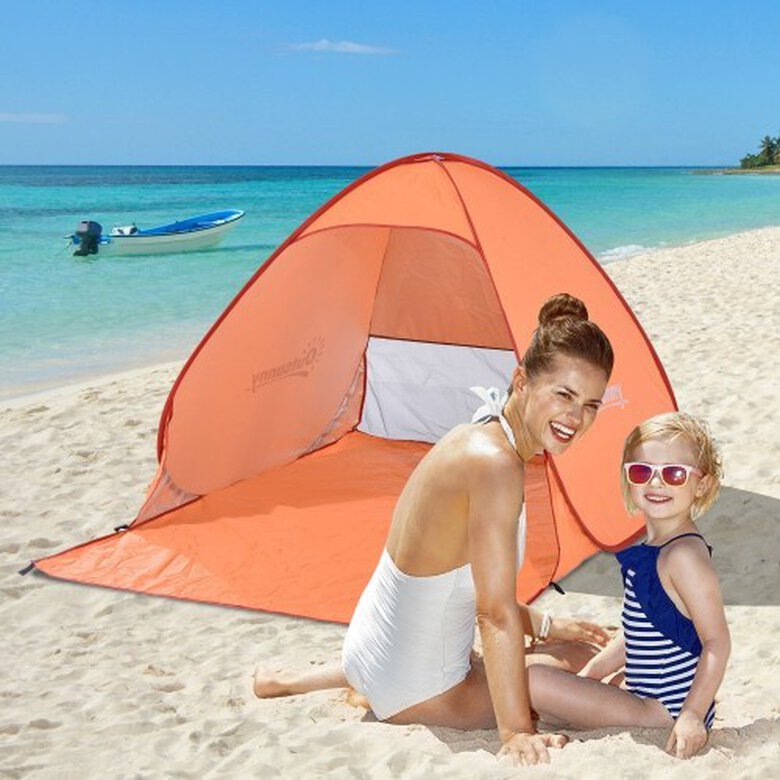 Tienda de campaña Pop-Up Outsunny color Naranja, , large image number null