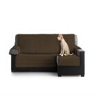 Cubre Sofa Acolchado Chaise Longue Derecho color Chocolate, , large image number null