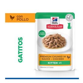 Hill's Science Plan Kitten Pollo sobre en salsa