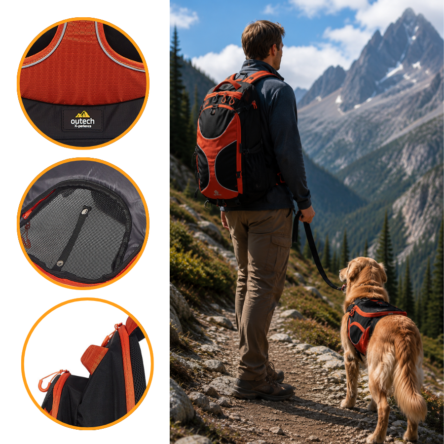 Outech X-perience Mochila Deportiva para perros y gatos, , large Imagen numero 3