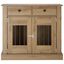 vidaXL Mueble para jaula de perro con cerradura Madera de ingenier&iacute;a, , large indicador imagen numero 5
