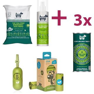 Pack vegano aliento fresco Yup You Stink! para perros
