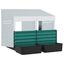 vidaXL Nido para gallinas de acero galvanizado para montar en la pared, , large indicador imagen numero 10