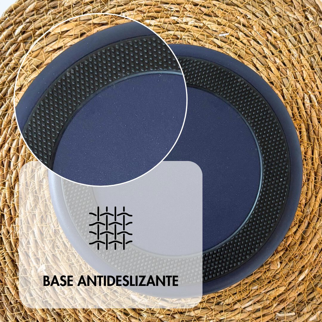 Comedero de acero inoxidable para Perros y Gatos | Acero inoxidable 304, Antideslizante, 946 ml y Varios Colores - La Casa de Turr&oacute;n, , large Imagen numero 3