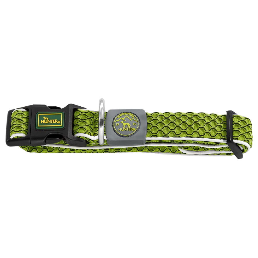 Hunter Hilo Vario Basic Collar verde para perros, , large Imagen numero 1