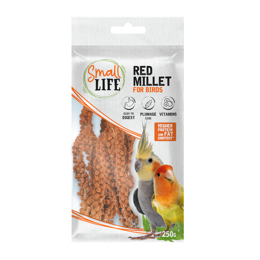 Small life Snack Panizo Rojo para pájaros thumbnail