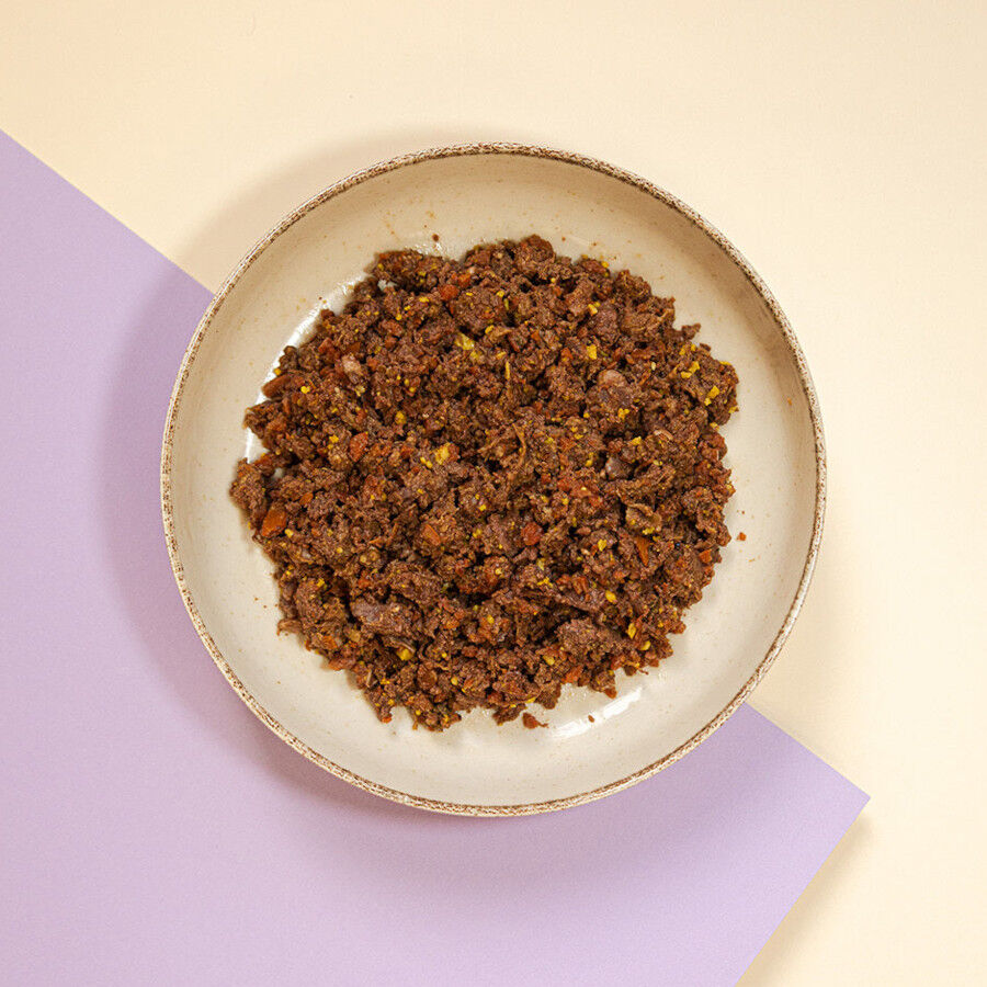 Comida para perros. Men&uacute; cocinado de ternera, , large Imagen numero 2