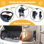 COSTWAY Cochecito para Mascotas Plegable, Cochecito de Mascotas de 4 Ruedas para Gatos/Perros, Carrito para Gatos con Cesta de Almacenamiento para Mascotas, Ventana de Malla, impermeable (Azul), , large indicador imagen numero 2