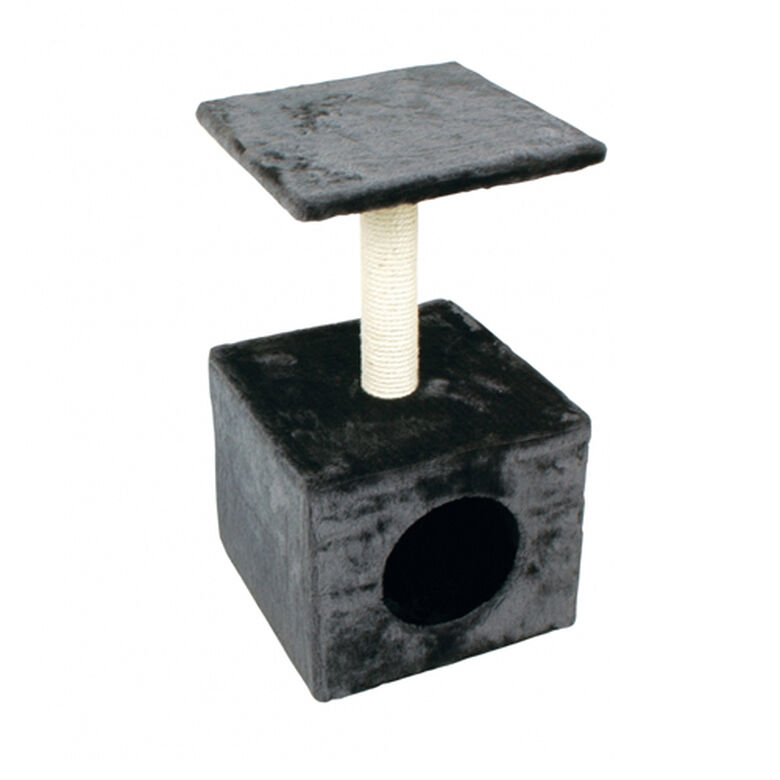Duvo Christa poste rascador negro para gatos