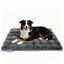 Nobleza Manta Autocalentable para Gatos y Perros Peque&ntilde;os (70 x 50 cm) - Manta T&eacute;rmica de Felpa Suave Tipo Burbuja, Sin Calentamiento El&eacute;ctrico, Esterilla Lavable con Base Antideslizante, Gris, , large indicador imagen numero 6