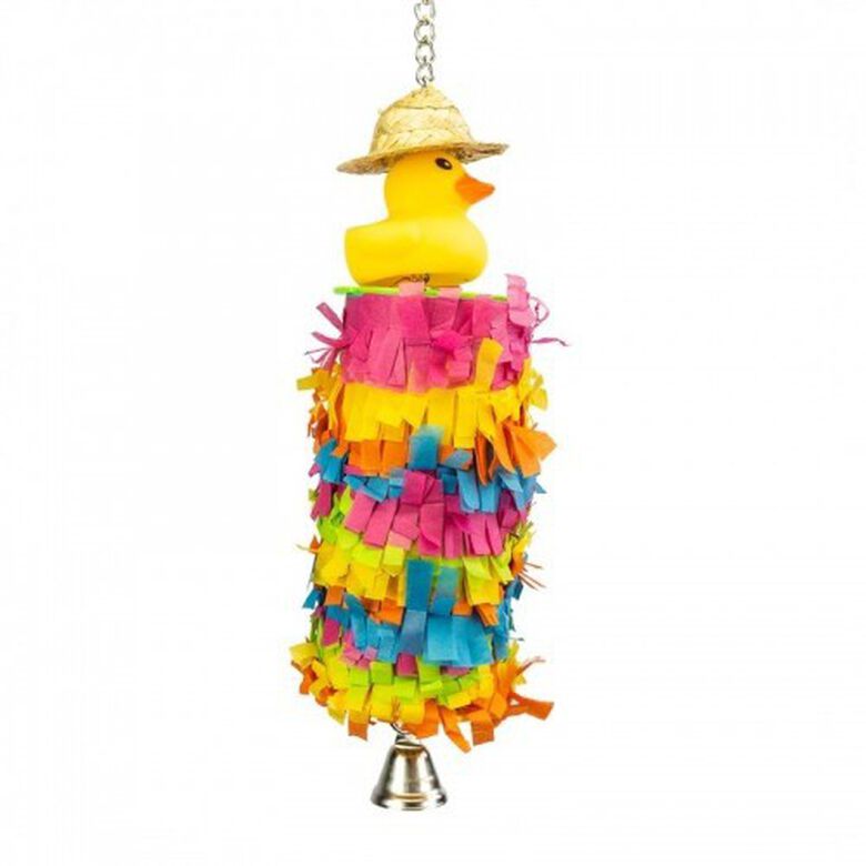 Juguete Piñata Pato para loros color Varios thumbnail