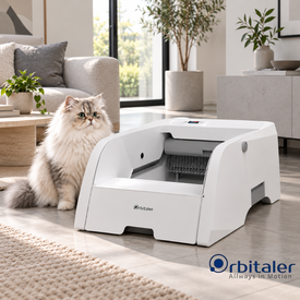 Orbitaler Yupiter AstroClean 5000 Arenero Bandeja Autolimpiable para gatos