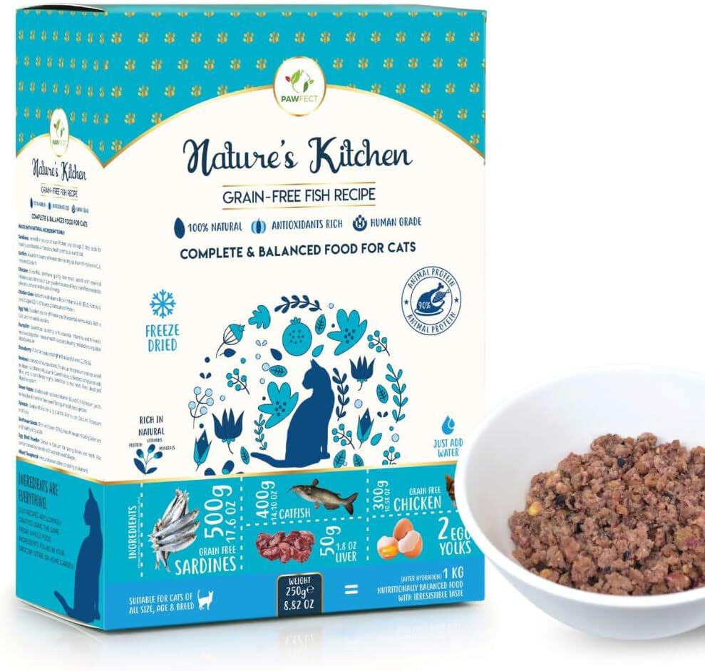 Alimento completo y equilibrado sin cereales para gatos: receta de pescado (500 g/17,64 oz), , large Imagen numero 6