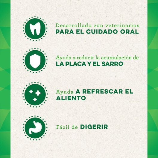Greenies Snacks Dentales 100% Natural para Perros Medianos, , large image number null