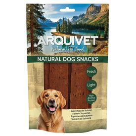 Snacks para perro - Supremas de salm&oacute;n 100gr, Natural Dog Snacks - Arquivet