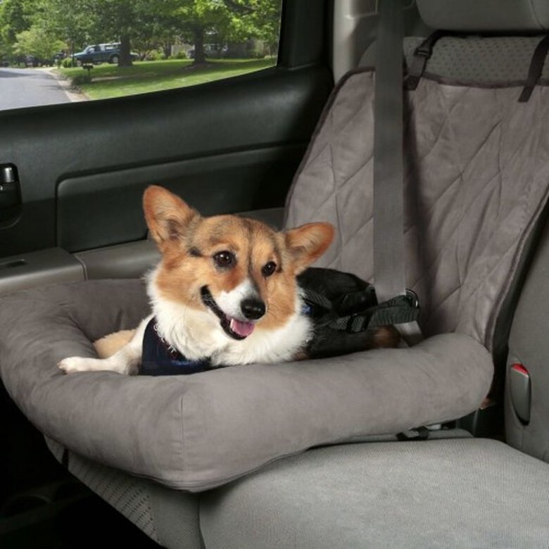 Cama de coche Car Cuddler para perros color Gris, , large image number null