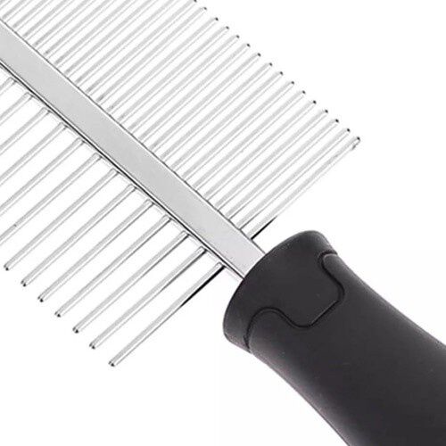 Peine doble MyPetCare para mascotas color Amarillo, , large Imagen numero 3