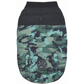 Chaqueta modelo Summit para perro color Verde camuflaje