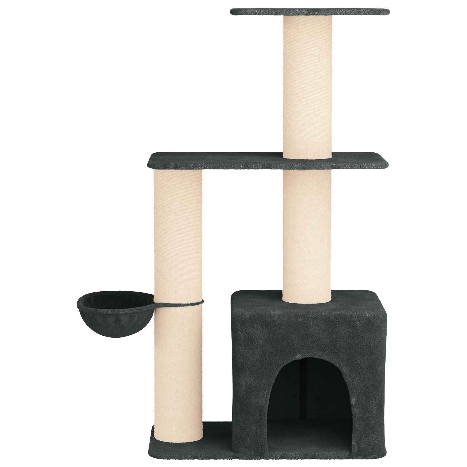 vidaXL &Aacute;rbol para gatos con postes de sisal &Aacute;rbol rascador Torre Gatos Juego, , large Imagen numero 5