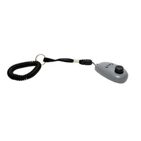 Duvo Clicker ergonómico plástico adiestramiento para perros