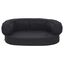 Vidaxl sofá acolchado de lino negro para perros, , large indicador imagen numero 7