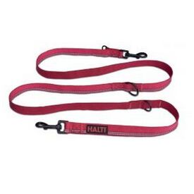 Correa de doble extremo Halti para perros color Rojo