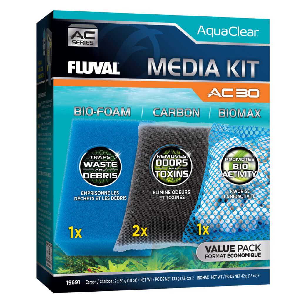 Fluval AquaClear Kit de Cargas para acuario