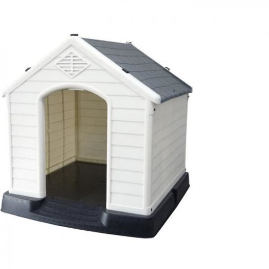 Nobex Olaf Caseta de Plástico Blanco y Gris para perros, , large image number null