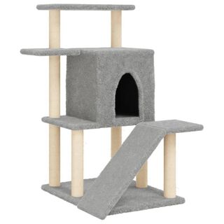 vidaXL Rascador sisal claro para Gatos 