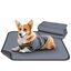 Nobleza 2 Piezas Lavable Almohadillas de Entrenamiento para Perros, Empapadores para Perros, Entrenamiento Almohadilla para Mascota, Reutilizable Absorbente Antideslizante Pet Pee Pad, 120 x 90 cm, , large indicador imagen numero 8