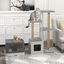 PawHut Conjunto para Gatos Gris, , large indicador imagen numero 2