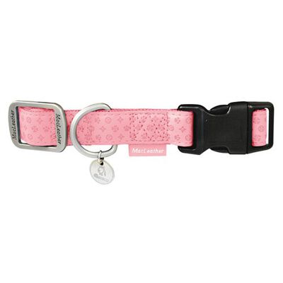MacLeather Collar Rosa para perros