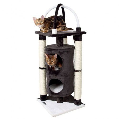 &Aacute;rbol Kerbl Onyx para gatos color Negro y Blanco, , large Imagen numero 2