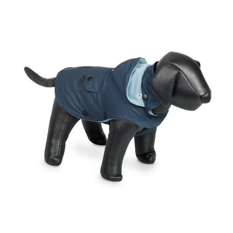 Abrigo Nobby Mellow con capucha para perros color Azul, , large image number null