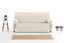 Protector Funda Sillon Sofa 1 Plaza con lazos. Color Beige. 1 Plaza (80 - 120 cm), , large indicador imagen numero 6