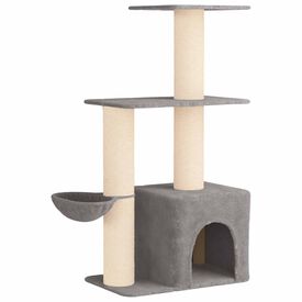 vidaXL &Aacute;rbol para gatos con postes de sisal &Aacute;rbol rascador Torre Gatos Juego