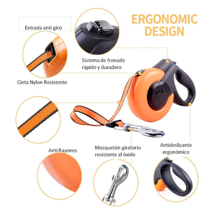 Fida Correa Extensible Mars Para Perro thumbnail