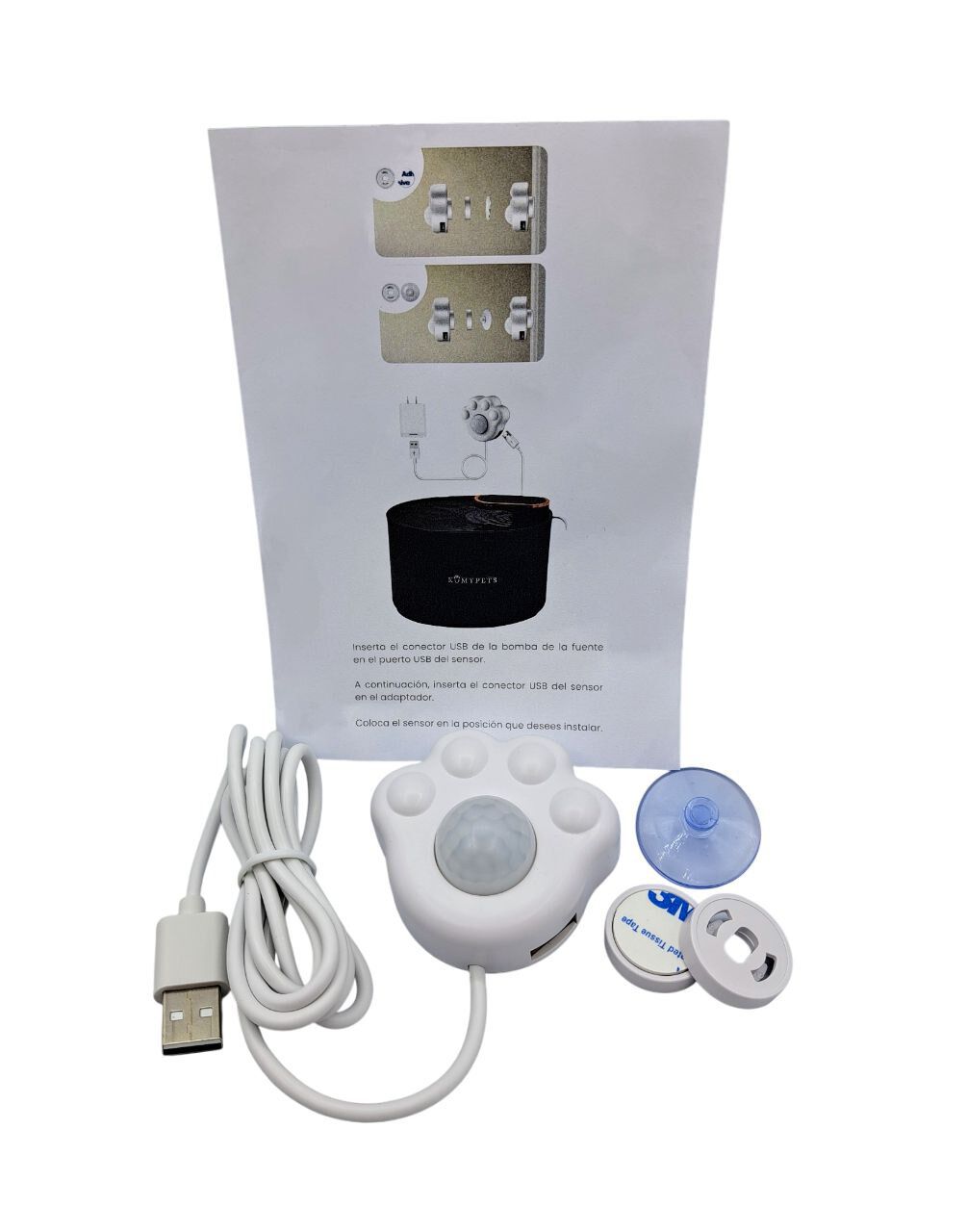 Komypets Sensor de movimiento para fuente de agua para gatos