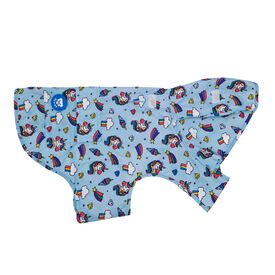 Dukier Unicorns Chubasquero para perros