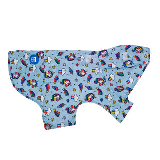 Dukier Unicorns Chubasquero para perros