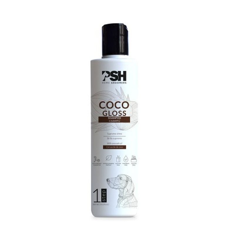 PSH COSMETICS coco gloss champú olor coco para perros, , large image number null