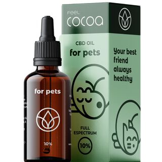 Feel Cocoa Aceite CBD 10% para mascotas