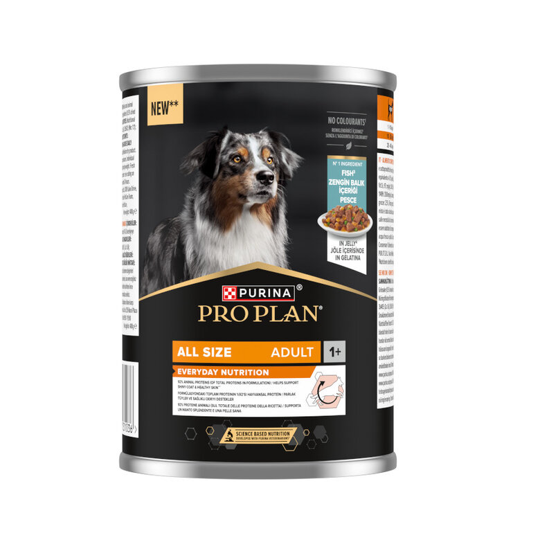 400 g Purina Pro Plan Lata en Gelatina Pescado para perros