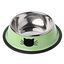 Comedero de acero MyPetCare color Verde, , large indicador imagen numero 1