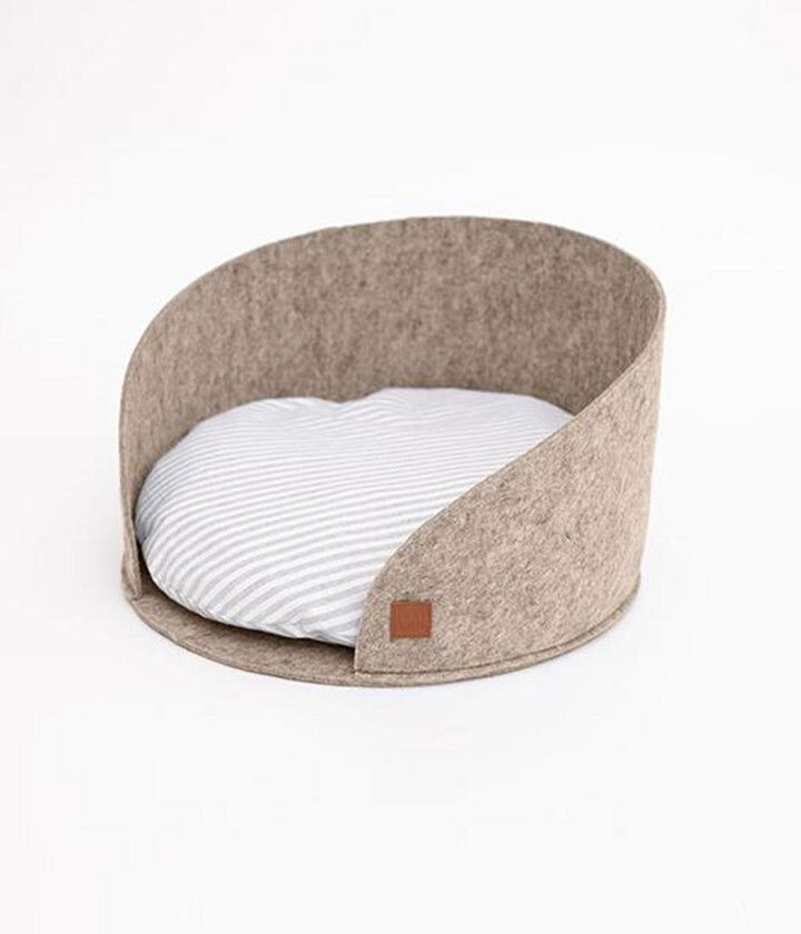 Pet and Co Cama De Lana Beis Luna para Gatos, , large Imagen numero 2