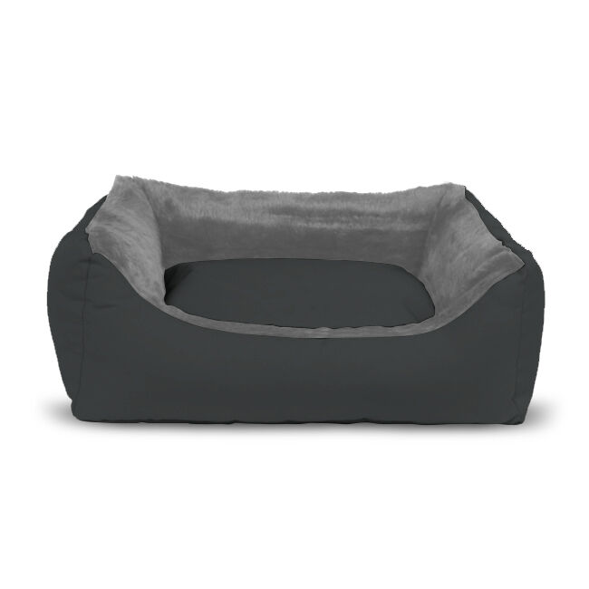 Gauty Cama para Perros y Gatos  Tela Impermeable y pelo - Gris, , large Imagen numero 1