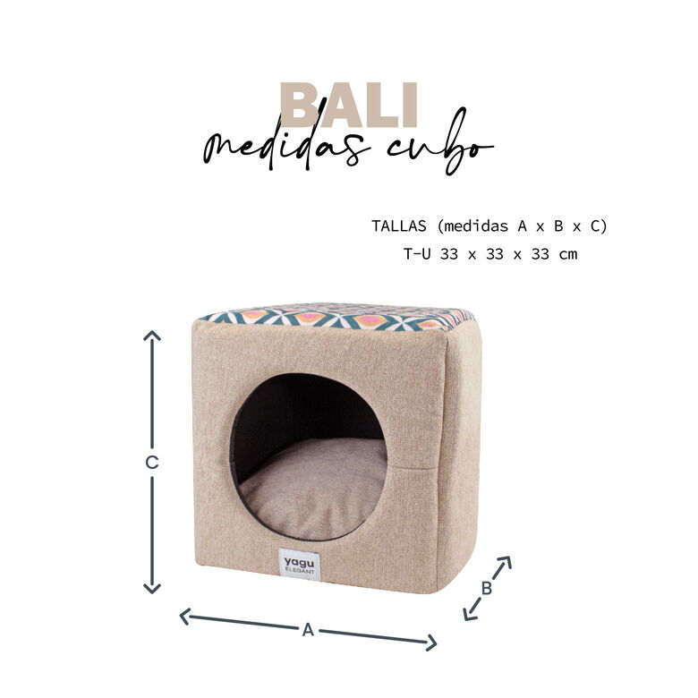 Yagu cama cubo bali para perros thumbnail