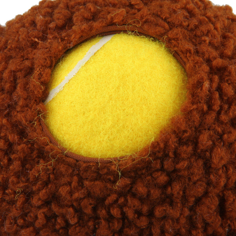 Tootoy! Comfort Long Neck Alpaca peluche con pelota para perros, , large Imagen numero 3